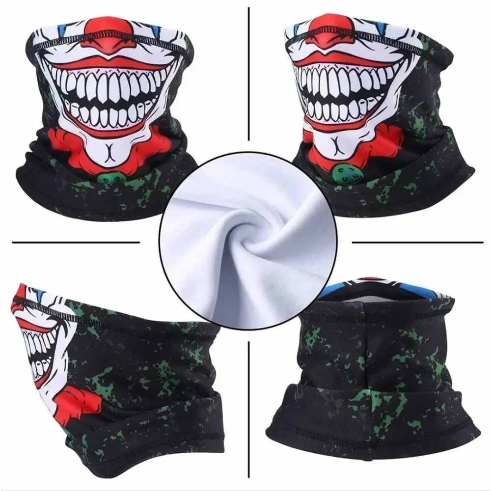 Winter Fleece Neck Gaiter Half Face Mask Ski Motorcycle Cycling Scarf Bandana US